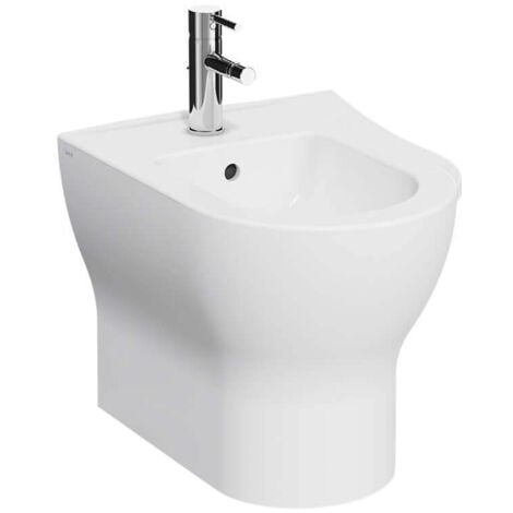 Sanitari Mia Round filo muro di Vitra con wc rimless