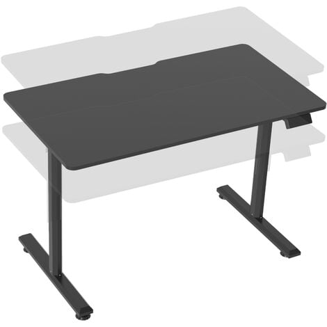 Scrivania 'Hayward' Regolabile in Altezza con Sollevamento Elettrico - Bianco - pro.tec