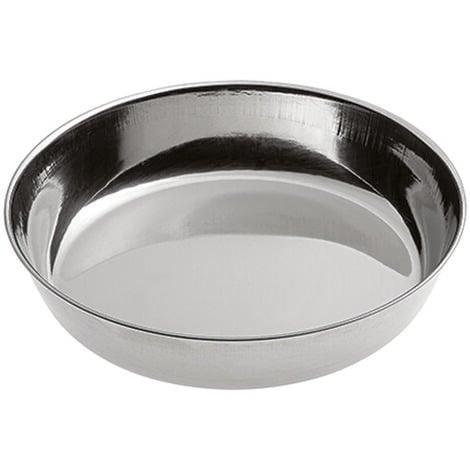Ciotola orion kc in acciaio inox per cani e gatti - lt.1,8 mod.orion kc 56