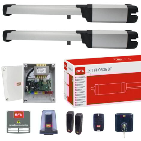 Kit Automazione Per Cancelli a Battente 24v BFT PHOBOS BT KIT A25 R935306 00004