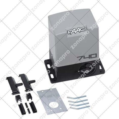 Motoriduttore Motore Cancelli Scorrevoli FAAC 740 E Z16 230v con encoder 1097805