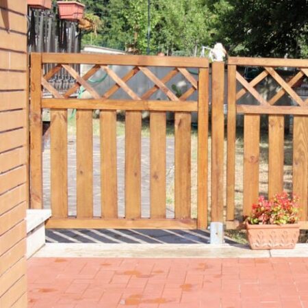 Onlywood Cancelletto in Legno NAIROBI in legno impregnato 100 x 90 h. cm