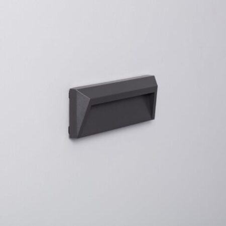 Segnapasso LED da Superficie Chester IP65 2W Grigio Bianco Caldo  3000K