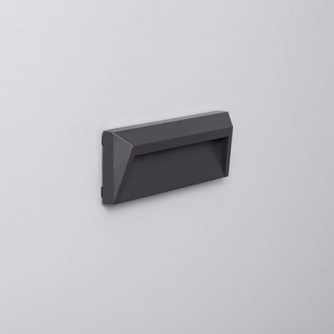 Segnapasso LED da Superficie Chester IP65 2W Grigio Bianco Caldo  3000K