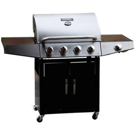 Barbecue a gas "Party 5" - 5 Piastre di cui 1 laterale - 15.2 kW
