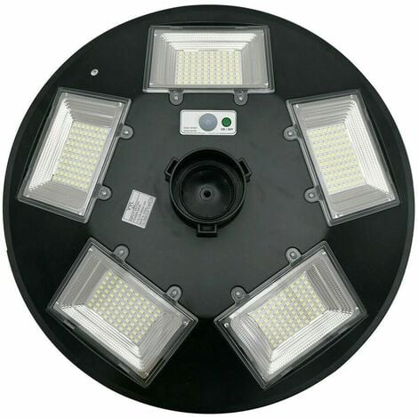 LAMPIONE SOLARE LED 150W 200W 300W CREPUSCOLARE IP66 LUCE FREDDA TELECOMANDO  300