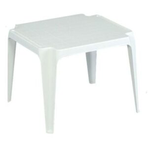 Tavolo Resina Baby Bianco 55X50 Progarden