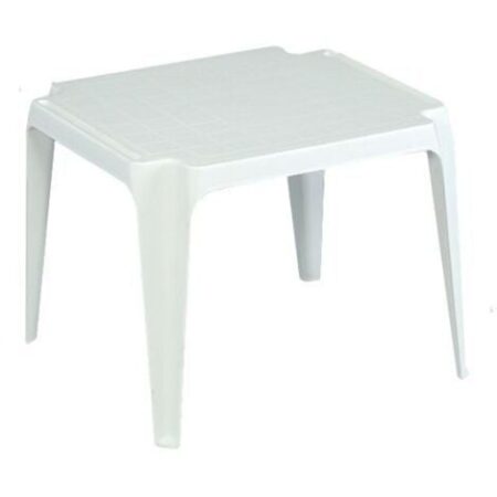 Tavolo Resina Baby Bianco 55X50 Progarden