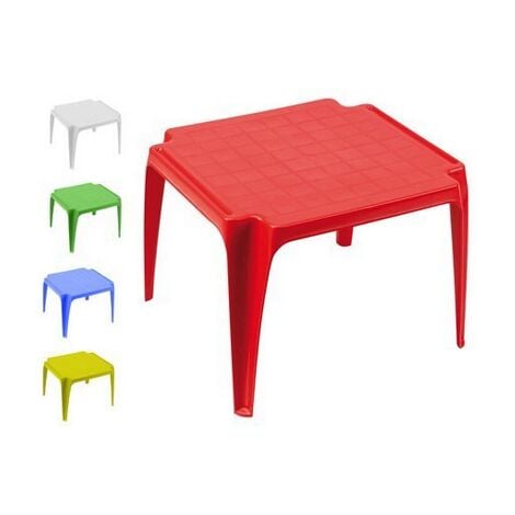 Tavolo Resina Baby Bianco 55X50 Progarden