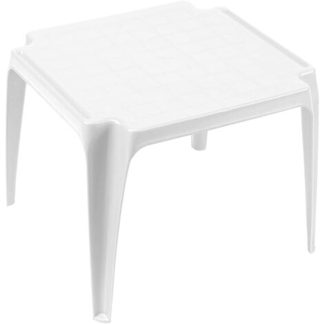 Tavolo Resina Baby Bianco 55X50 Progarden