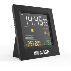 Nasa Stazione meteorologica WS300 con cavo USB – Nero