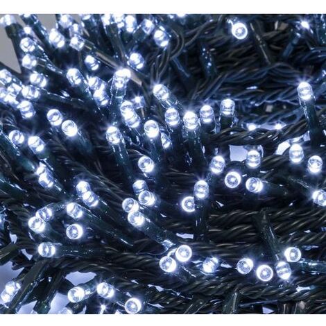 Serie Luci Natale 480 Led Luce Calda Giochi Luce Filo 26 mt Uso Esterno D1992