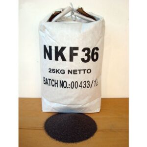 Corindone 25 Kg grana 36 ossido alluminio sabbiatrice sabbia graniglia abrasivo sabbiatura