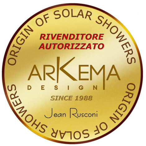 Doccia da Esterno Giardino Miscelatore Arkema Funny Yin Bianco