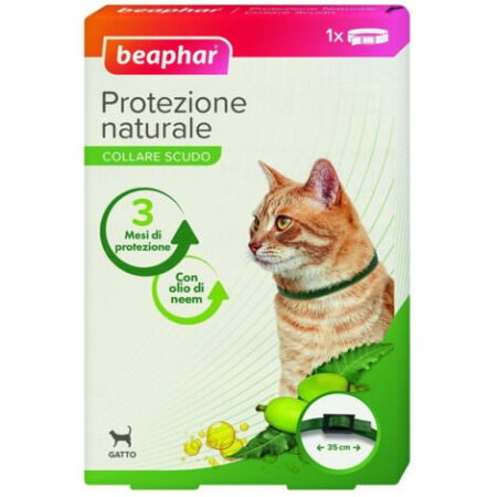 Beaphar protezione naturale collare gatto 35 cm