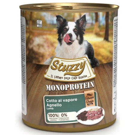Stuzzy Monoproteico per Cane da 800 gr  Agnello