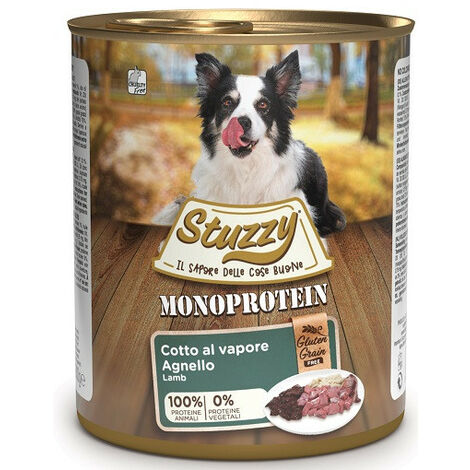 Stuzzy Monoproteico per Cane da 800 gr  Agnello