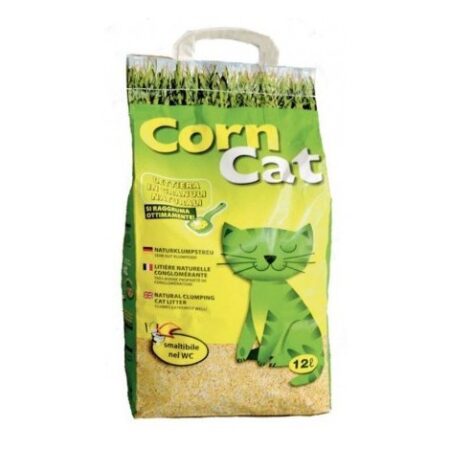 Lettiera Corn Cat granuli naturali da 12 Lt