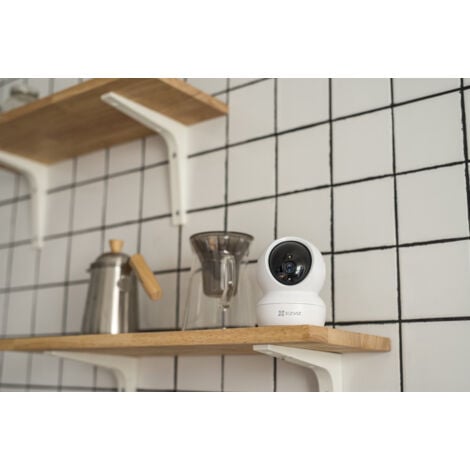 EZVIZ C6N Telecamera Wi-Fi Interno 1080p Videocamera Sorveglianza Interno Pan/Tilt/Zoom Compatibile con Alexa, Rotazione a 360в€ћ, Visione Notturna, Tracciamento del Movimento e Audio Bi-direzionale