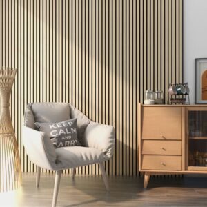 Set Vang di 4 Pannelli Fonoassorbenti Decorativi – Rovere NEU.HOLZ