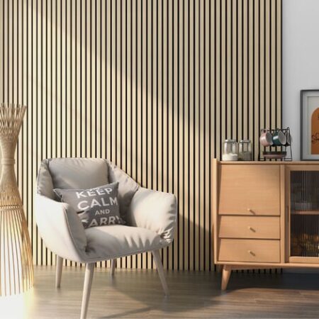 Set Vang di 4 Pannelli Fonoassorbenti Decorativi - Rovere NEU.HOLZ