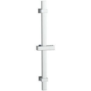 Asta square per saliscendi con 2 supporti regolabil