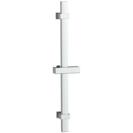 Asta square per saliscendi con 2 supporti regolabil