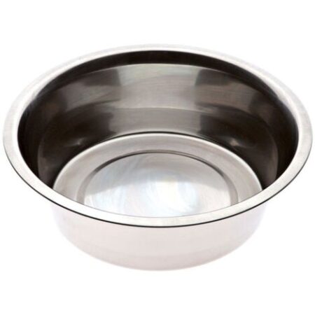 Ciotola in acciaio inox leggera per cani : XL