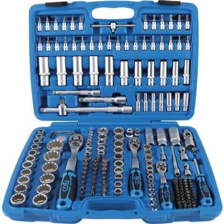 Serie di bussole Gear Lock 6,3 mm (1/4") / 10 mm (3/8") / 12,5 mm (1/2") 192 pz.