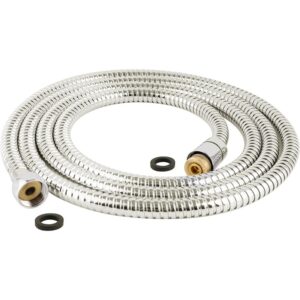 Flessibile doccia inox ghiera ottone (1,5 metri lunghezza)