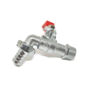 Rubinetto bibcock zama cromato 1/2" per IBC e giardino