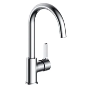 Miscelatore cucina monocomando ottone cartuccia ceramica 35mm cromato CE